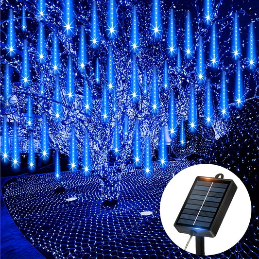 MeteorLjusSol™ – LED Ljusslinga med Solcell och Effekter
