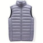 Lättviktsjacka herr – ståkrage & zip-up design för vår/höst