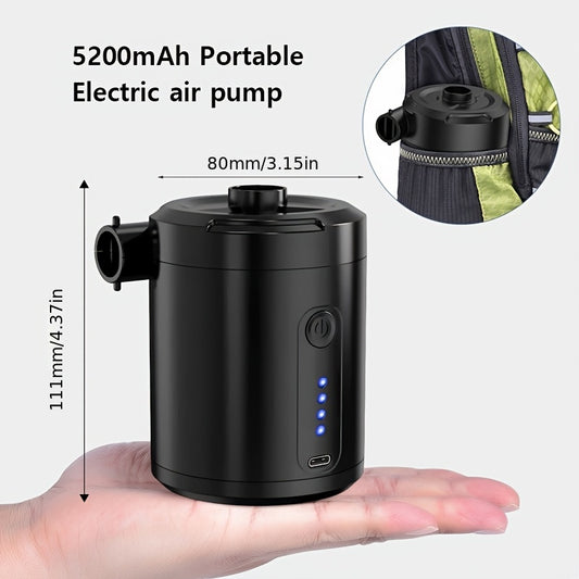 Outdoor wireless electric inflatable portable camping inflatable sofa tent swimming ring air pump inflatable mattress