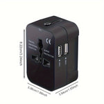 Universell reseadapter – väggladdare med USB för EU/UK/USA/AUS