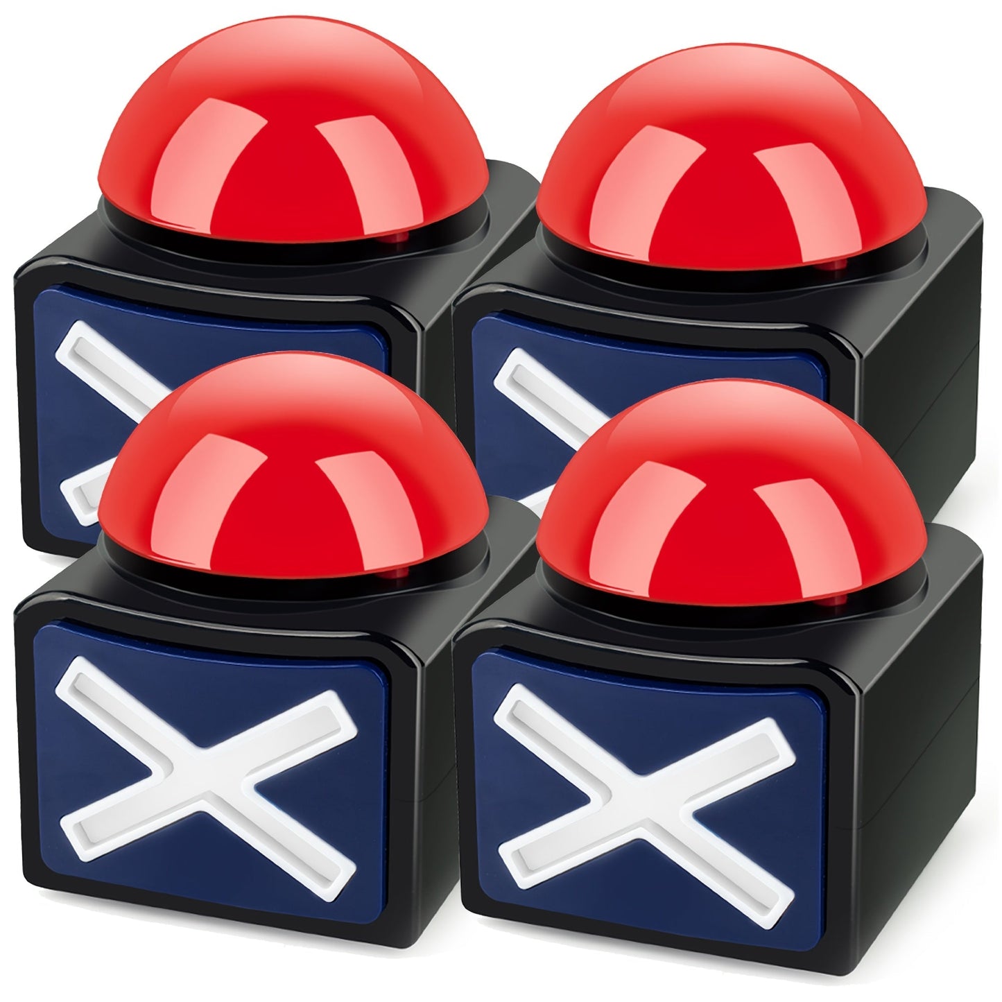 Lysande Ljudknapp för Quiz och Spel