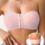 BH utan axelband – sömlös dam-bh med framknäppning