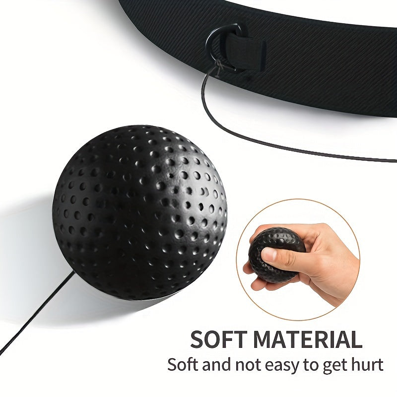 Boxnings Reflexboll Set – Justerbar och Bärbar