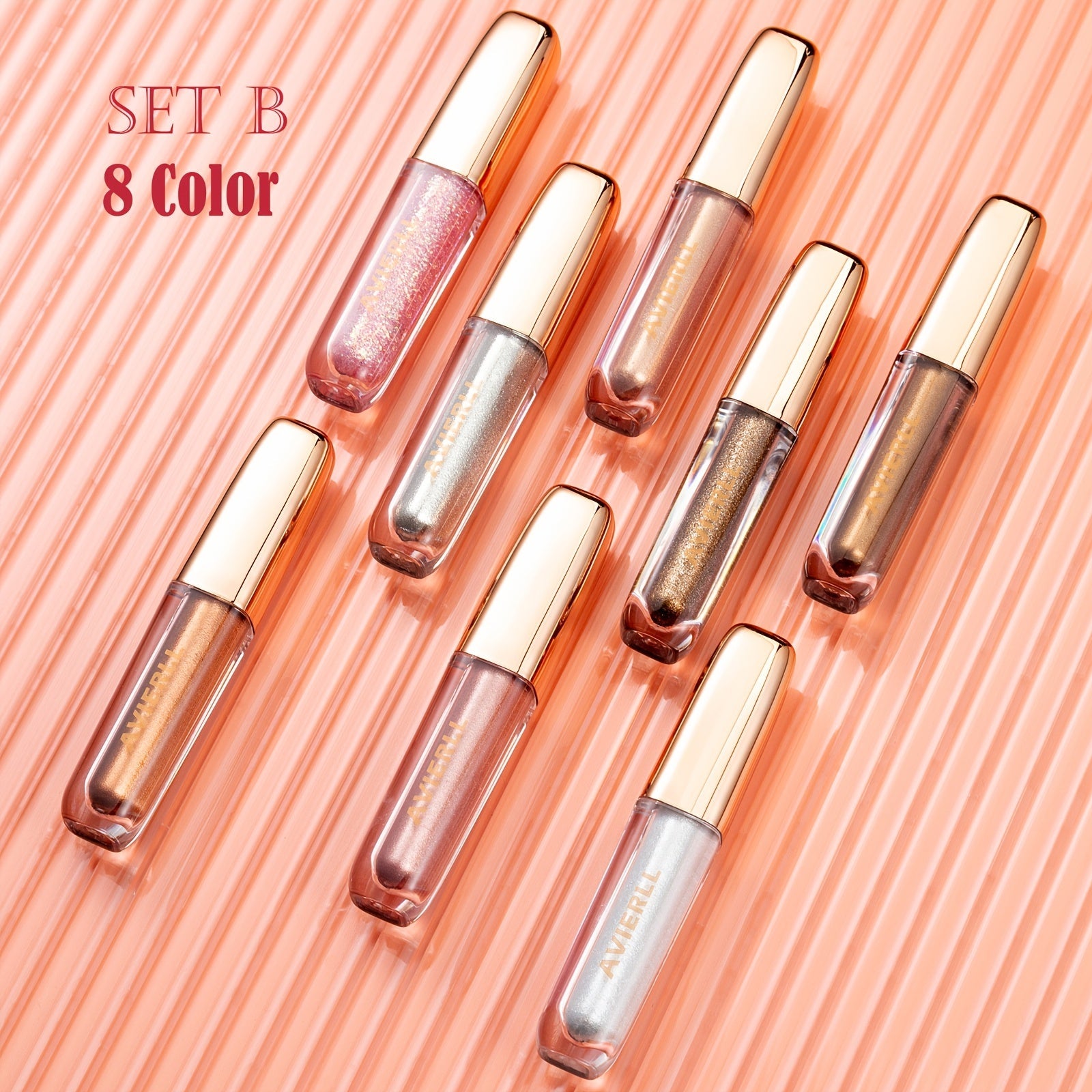 Skimra  – 8 färger Flytande Ögonskugga