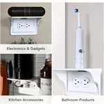 Multifunktionell Hänghylla med Uttagslucka