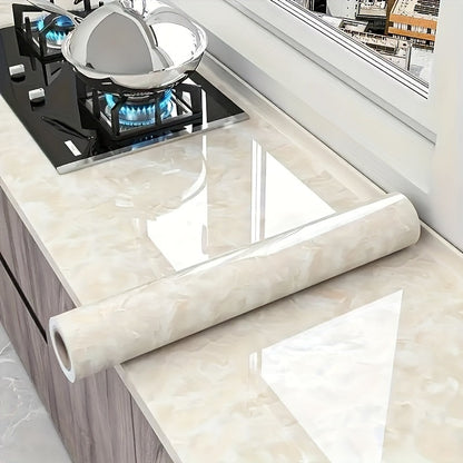 PärlVit™ – Självhäftande Dekorplast (1 rulle)