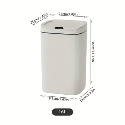 Smart Soptunna med Tyst Stängning – Luktfri & Batteridriven