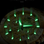 Klocka Adrian (lyxig herrklocka i rostfritt stål med kronograf)