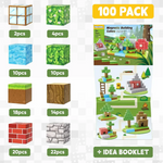 BlockCraft™ - Magnetiska byggklossar för kreativitet och lärande