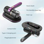 Madrass- & textildammsugare – värmer & rengör kuddar, soffor och mattor