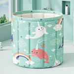 BadaBarn™ – Hopfällbar Badbalja för Barn & Bebisar