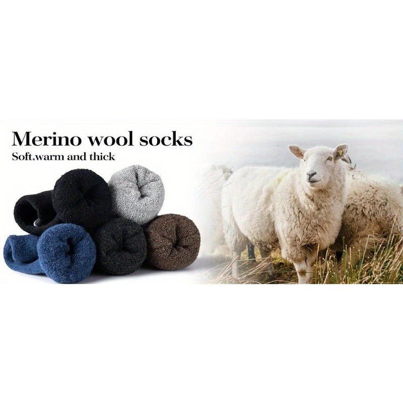UllKraft – 5-pack herrstrumpor i tjock ull