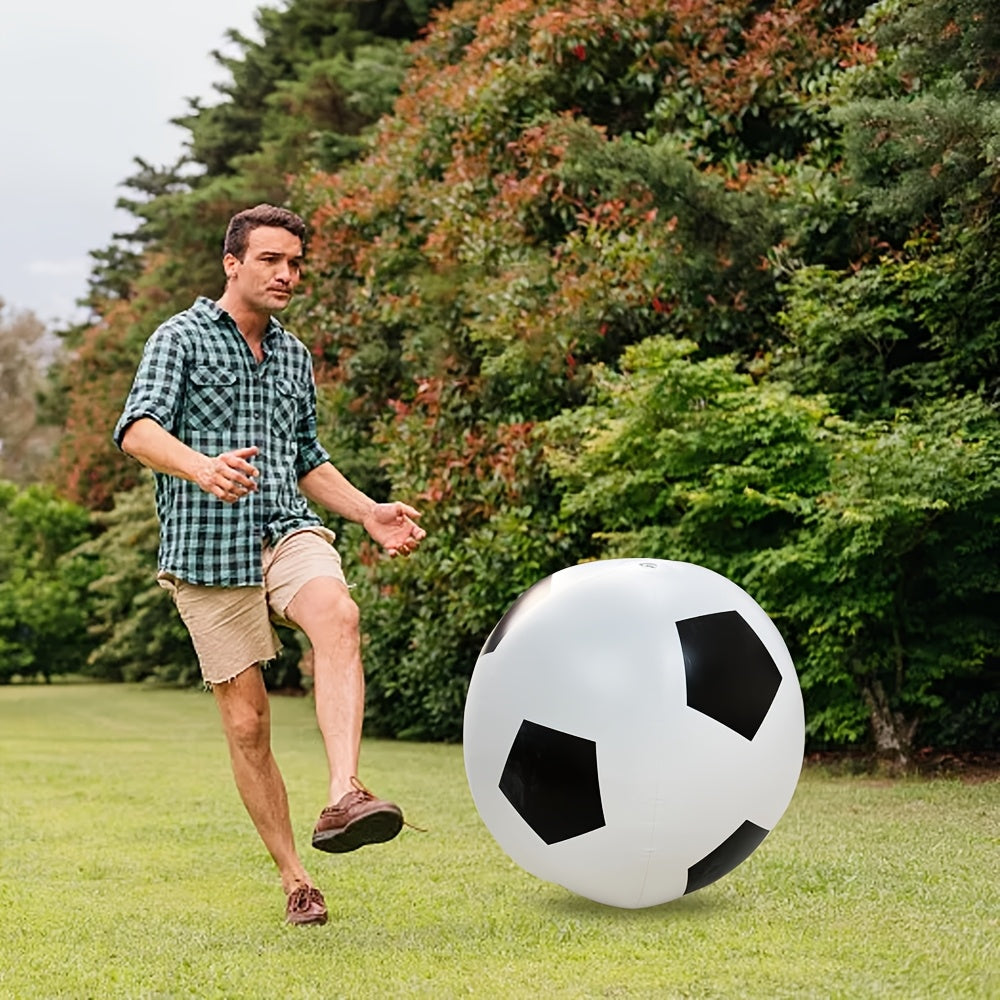 Gigantisk Uppblåsbar Fotboll för Fest och Lek
