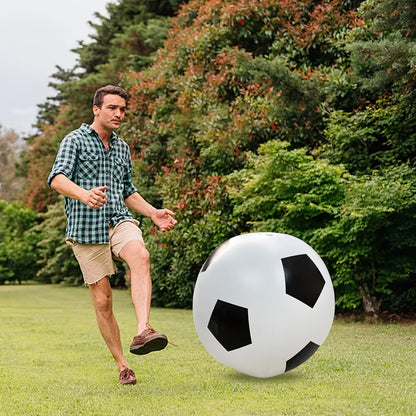 Gigantisk Uppblåsbar Fotboll för Fest och Lek