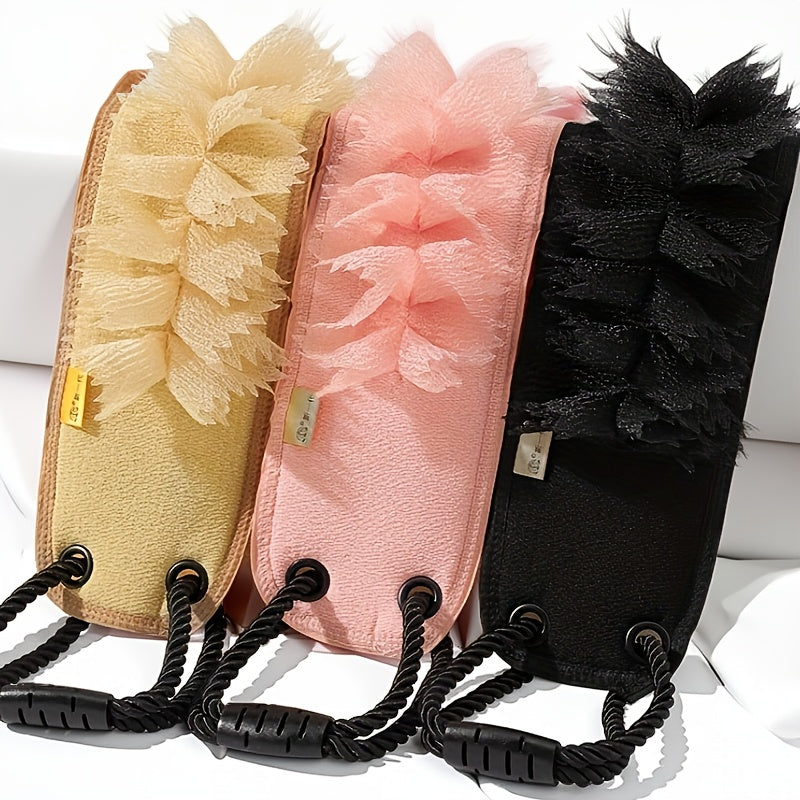 Extra Lång Ryggskrubb 92 cm, Loofah Mesh