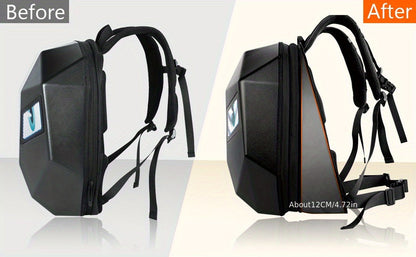 LED Ryggsäck med Programmerbar RGB-Belysning