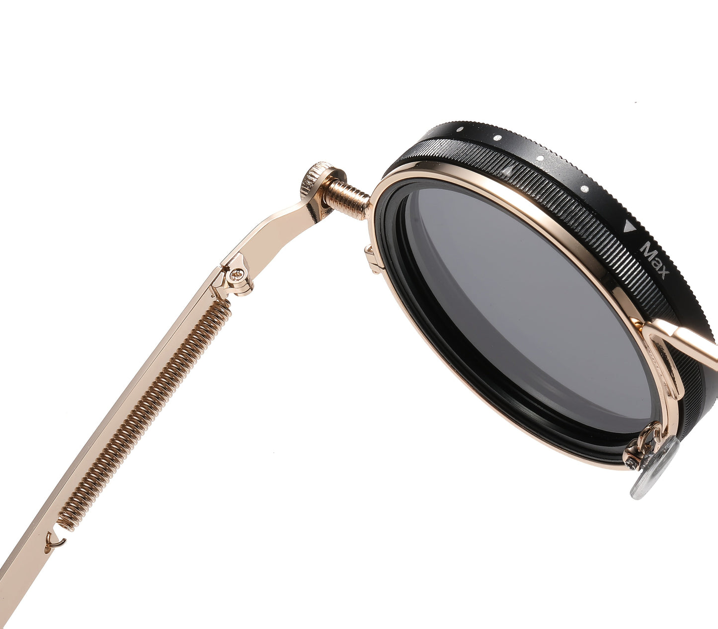 Moderna Justerbara Glasögon med Ljus, Retro Punkstil