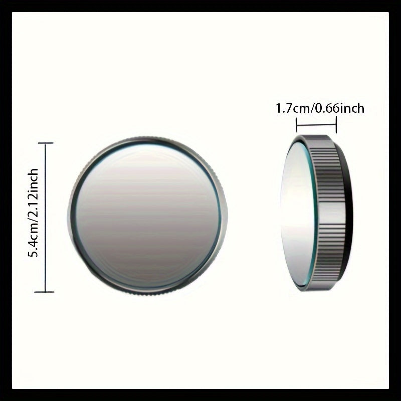 Kuolleen kulman peili, jossa 360° laajakulma