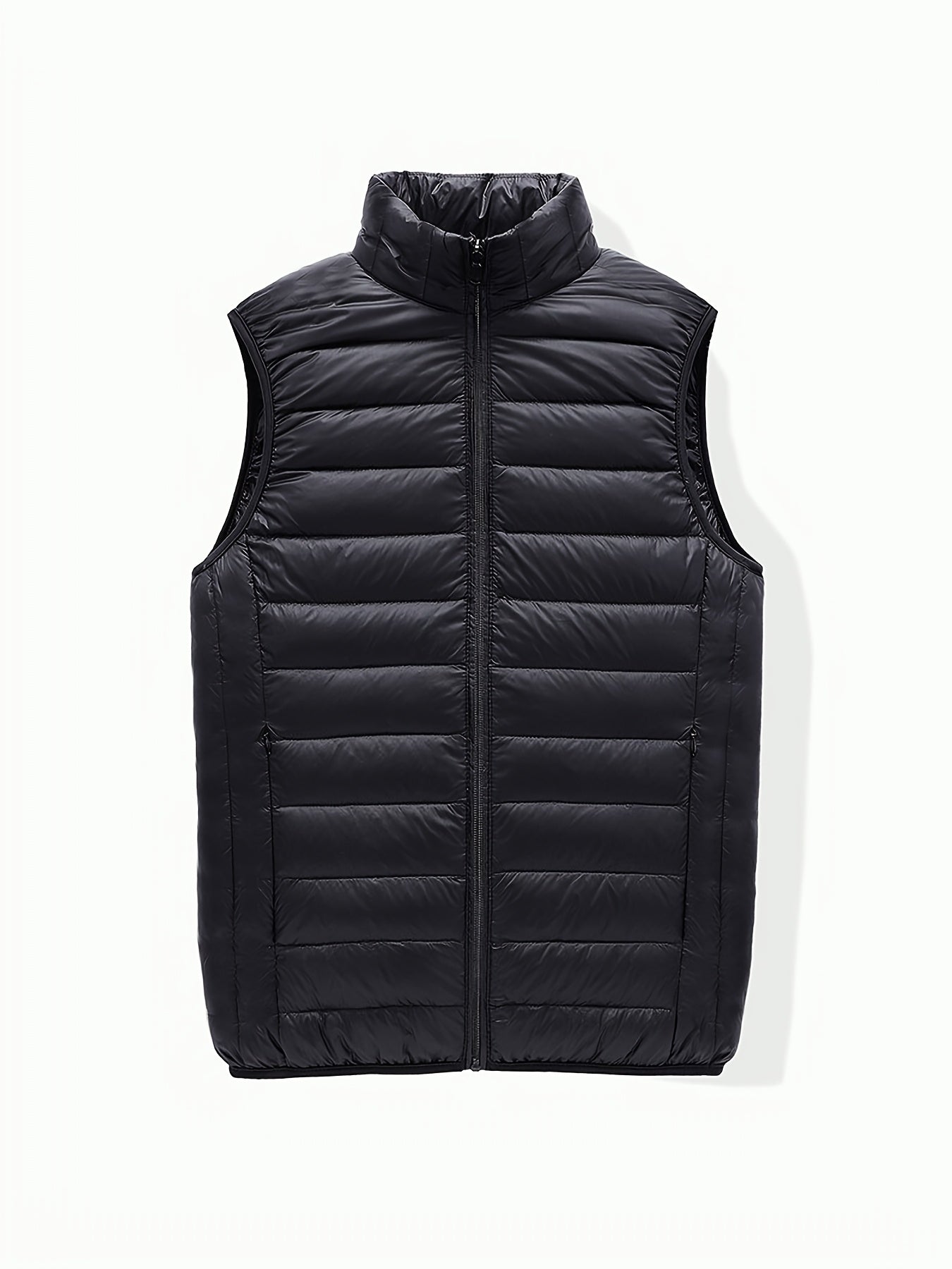 Lättviktsjacka herr – ståkrage & zip-up design för vår/höst