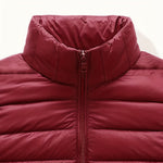 Lättviktsjacka herr – ståkrage & zip-up design för vår/höst