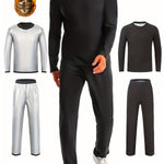 Svett Set™ – 2-delat Träningsset med Långärmat & Byxor