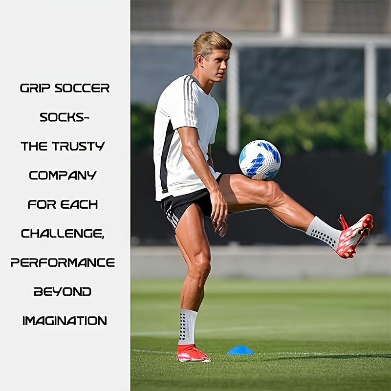 GripStrumpa™ – 4/5/6-pack Herr Sportstrumpor