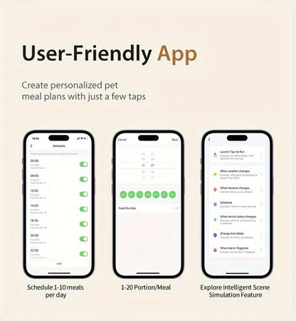 Smart WiFi Katmatautomat med Appkontroll