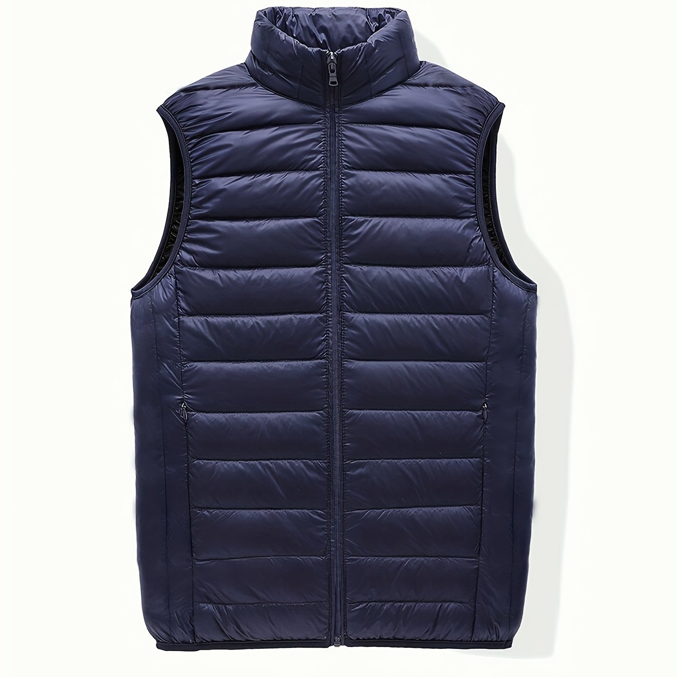 Lättviktsjacka herr – ståkrage & zip-up design för vår/höst