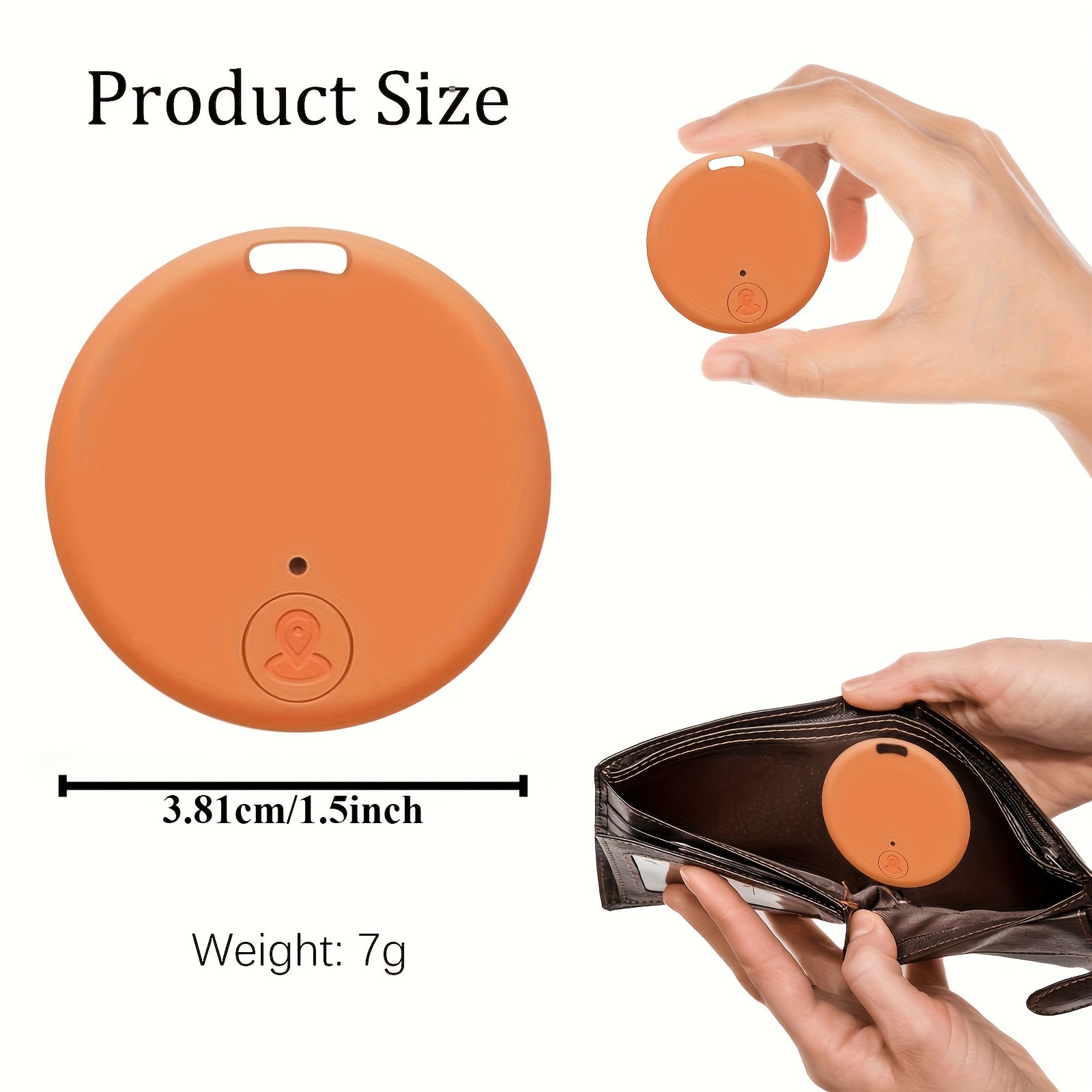 Älykäs seurantalaite lemmikeille ja laitteille, vedenpitävä