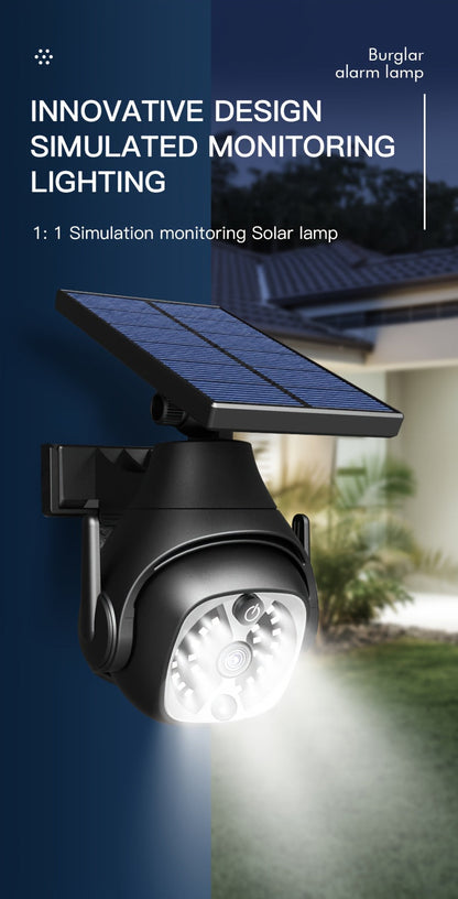 LED Rörelsesensorlampa™ – Solcellspanel med 180° Rotering