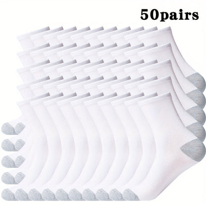 BasicBlack – 20/30/50 par svarta herrstrumpor