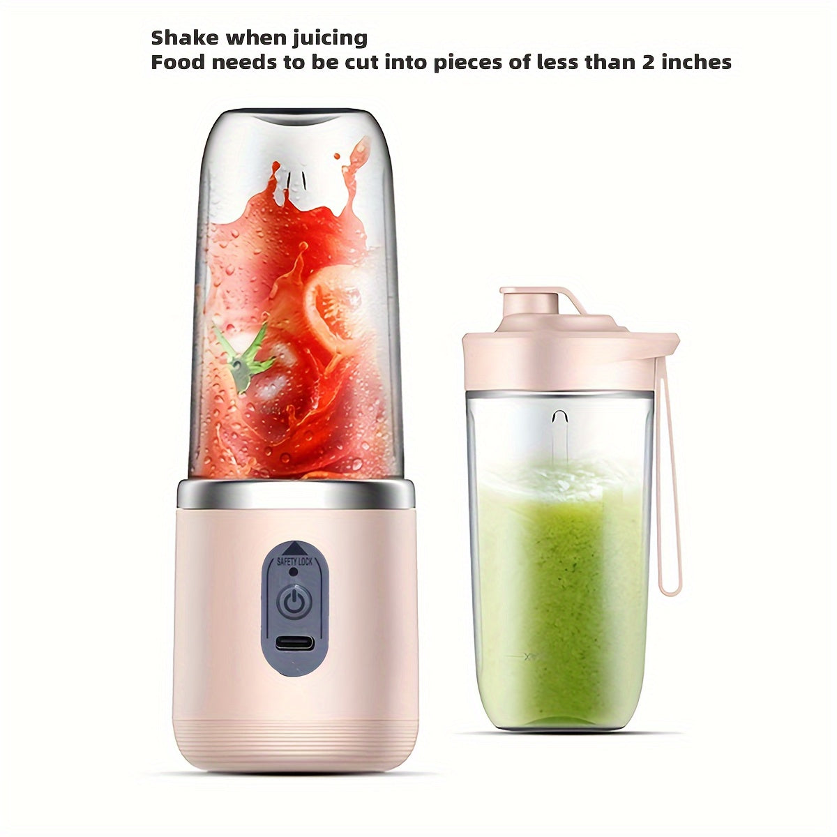 JuiceGo™ – Portabel Elektrisk Blender 400ml