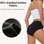 5-pack Höga Midjetrosor för Kvinnor – Bekväma & Formande