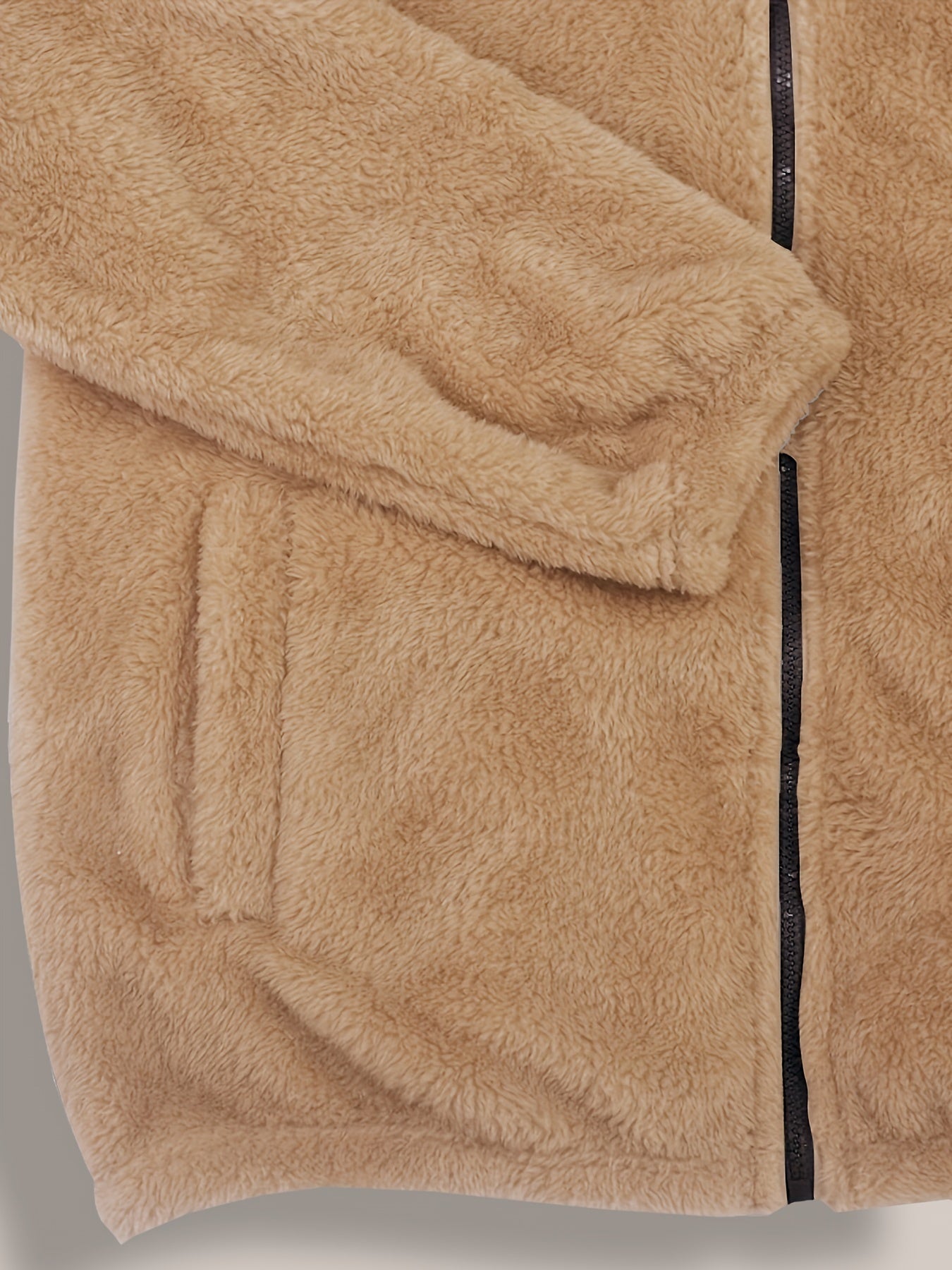 Herrjacka hoodie – fleecefodrad varm höst/vinter