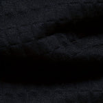 Bohemisk hoodie herr – rutigt långärmad pullover med orange detaljer