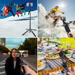 SelfieStativ™ – 72” Portabel Trebens Stabilisator för Mobil