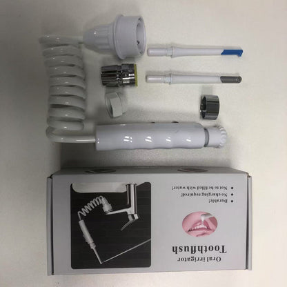 ManuellTandvattenspruta™ – Portabel Tandrengöring utan Batteri