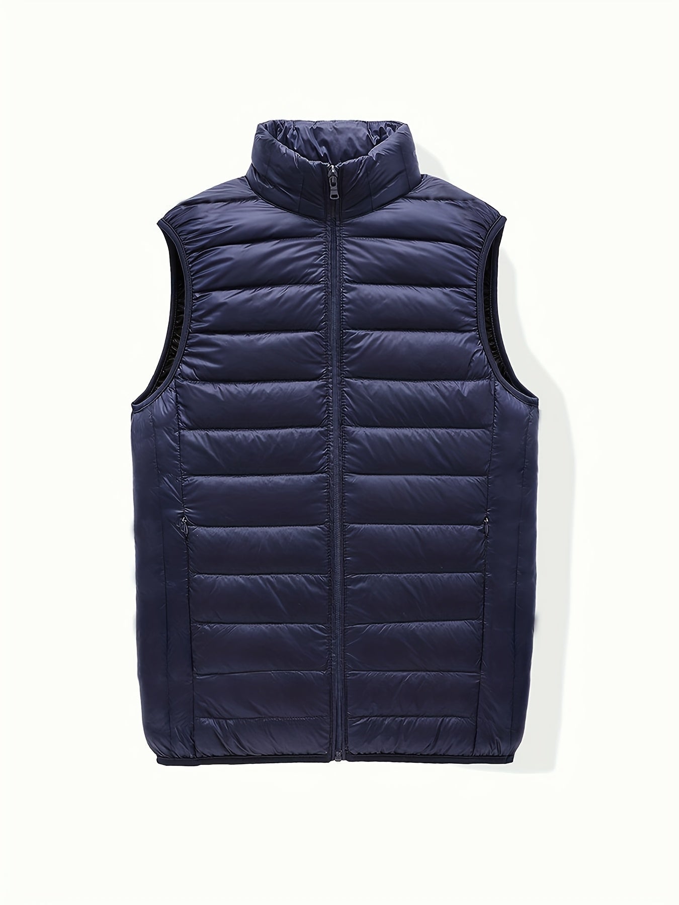 Lättviktsjacka herr – ståkrage & zip-up design för vår/höst