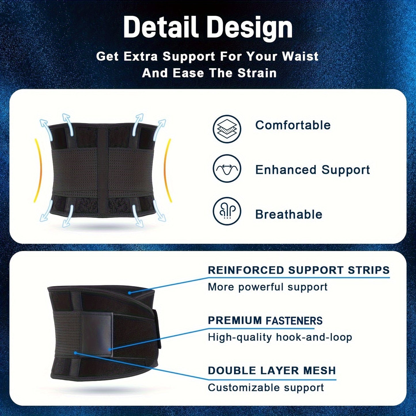 FormBelt™ – Säädettävä vyötärövyö painonhallintaan ja tukeen