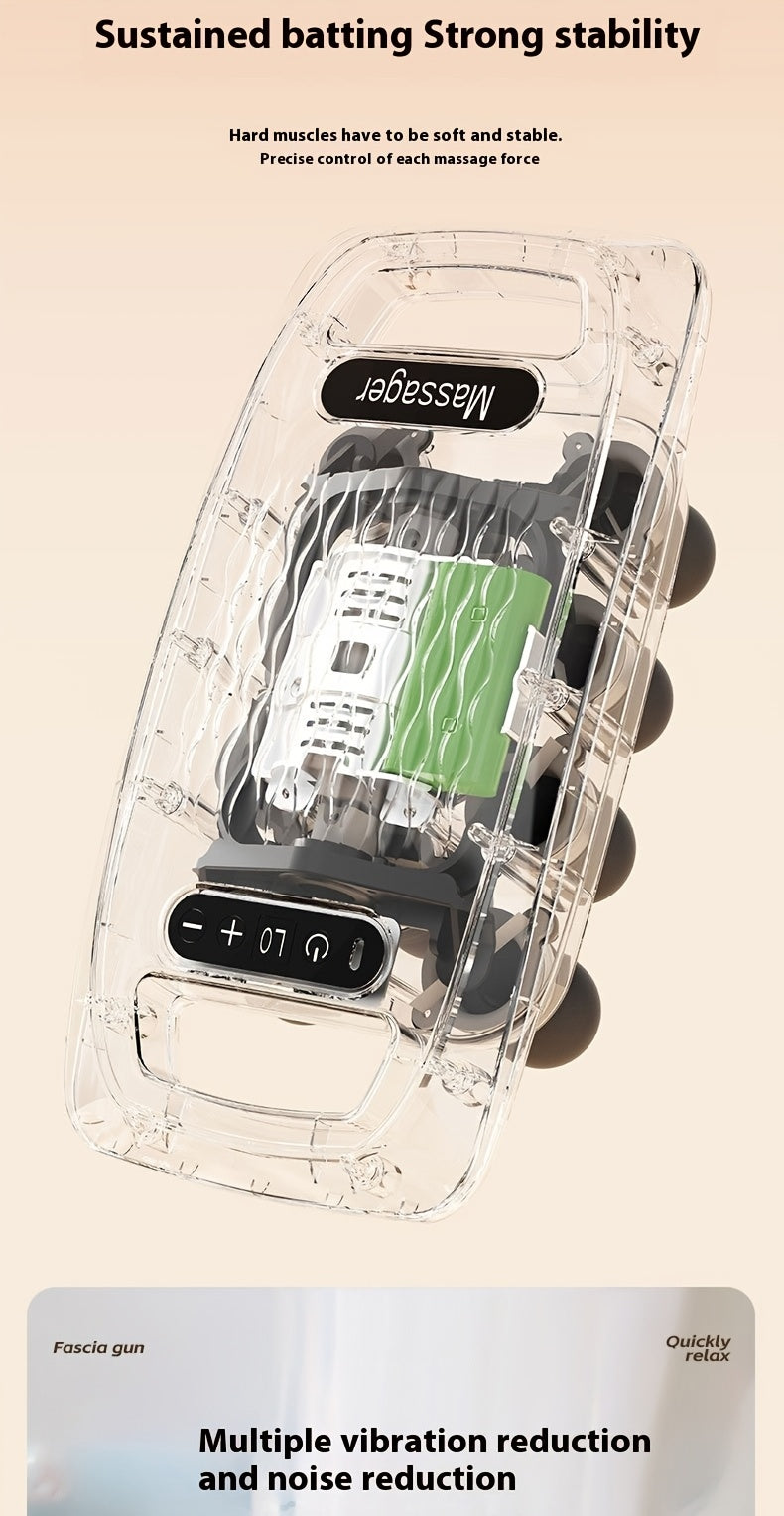 MassagePistolen™ – Kraftfull Massagepistol med 10 Munstycken