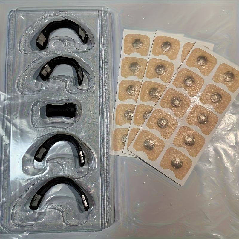 NäsclipsSet™ – Magnetiska Näsclips & Plåster för Sömn
