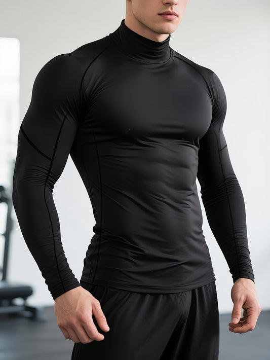 Varustadens Longsleve – Herr T-shirt med Snabbtork & Stretch