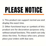 Färgglada digitala barnklockor med djurmotiv