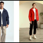 Vindjacka herr – lös passform för cykling, sport & friluftsliv