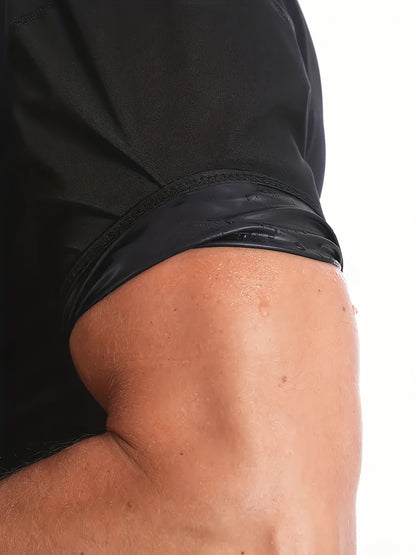 Svett T-shirt™ – Herr T-shirt med Fukttransporterande Material
