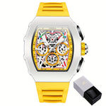 Klocka Martin (herrklocka i vinfat-design med datum, kronograf & vattenskydd 3ATM)