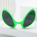 Alien partyglasögon – roliga unisexglasögon för fest & maskerad