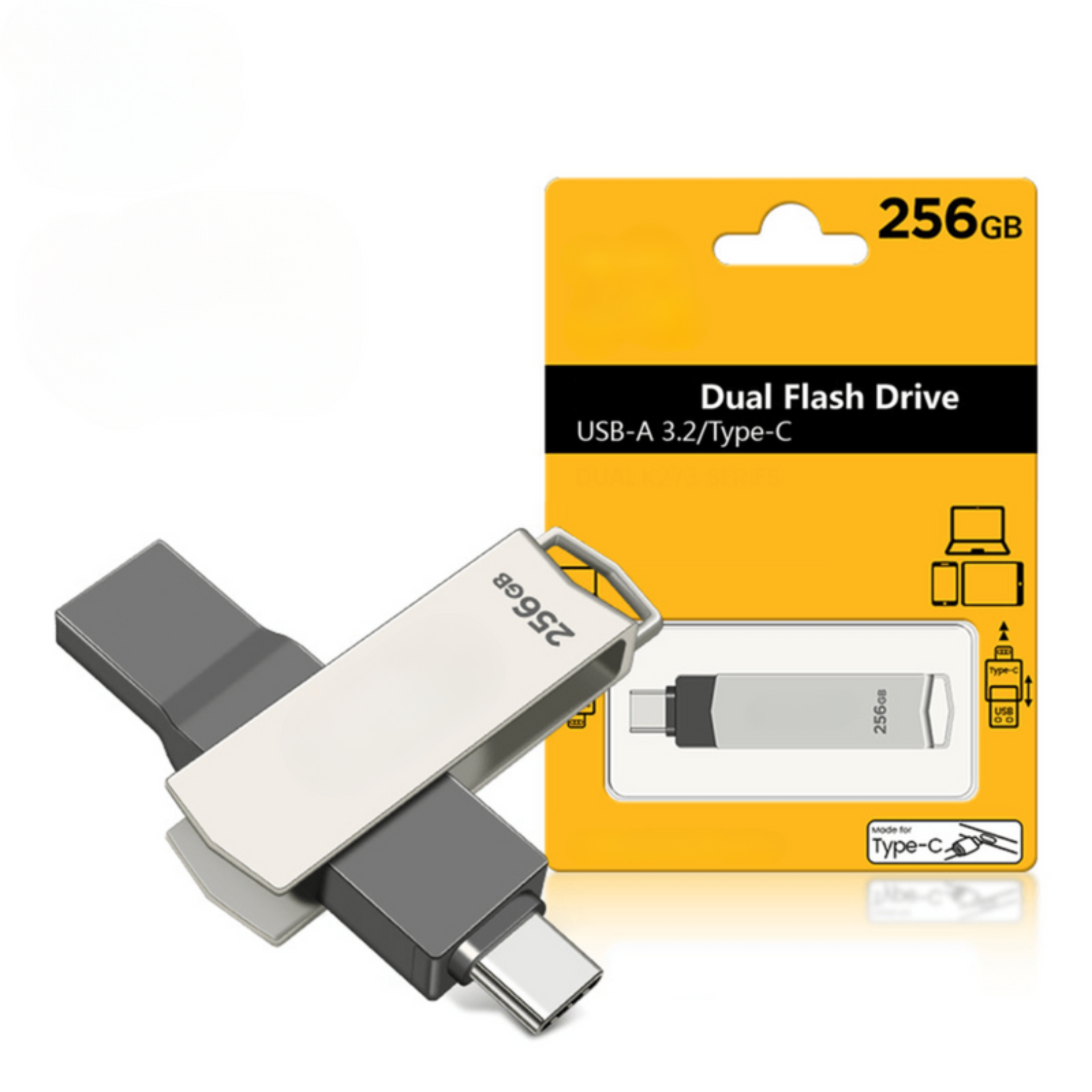 SnabbStick – Höghastighets USB-minne med dubbla kontakter