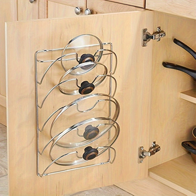 Lid Rack™ – Seinään kiinnitettävä kattilankansien säilytys