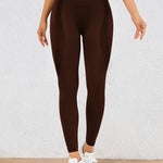 Höga Träningstights med Push-Up Effekt – Perfekta för Gym & Yoga